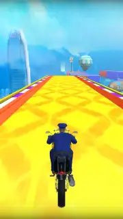 Police Bike Stunts Games скриншот 15