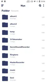 Nyx Music Player скриншот 3