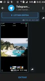 Telegram Black скриншот 5