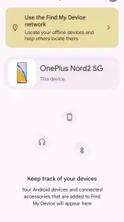 Find My Device скриншот 1