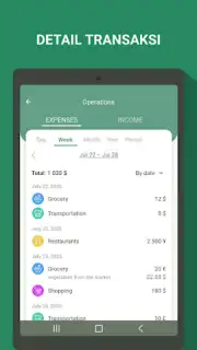 Money manager & expenses скриншот 13
