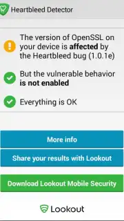 Heartbleed Security Scanner скриншот 2