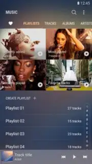 Samsung Music скриншот 3
