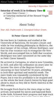 Catholic Calendar from Universalis скриншот 5