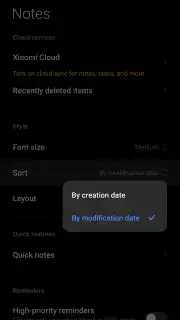 Xiaomi Notes скриншот 2