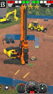 JCB Game Snow Excavator Games скриншот 1