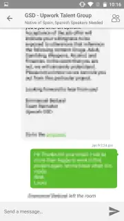 Upwork скриншот 3