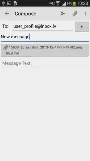 Inbox.lv скриншот 3