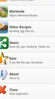 Pinoy Food Recipes скриншот 2