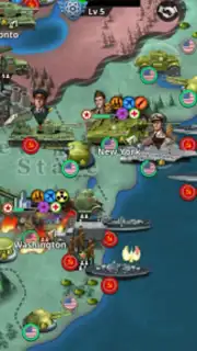 World Conqueror 4-WW2 Strategy скриншот 3