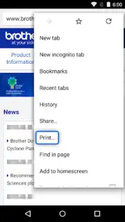 Brother Print Service Plugin скриншот 4