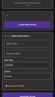 GG Script Generator скриншот 5