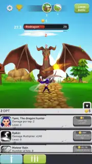 Taps and Dragons - Idle Heroes скриншот 11