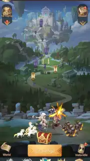 Idle League: Rise of Gods скриншот 1