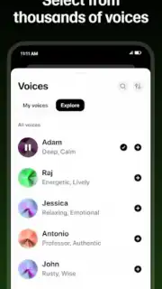 ElevenLabs скриншот 4