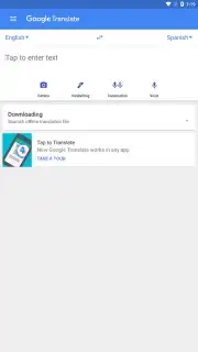 Google Translate скриншот 2