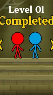 Red and Blue Stickman скриншот 7