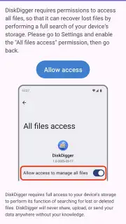 DiskDigger скриншот 5