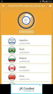 Turbo Pro VPN- Free Proxy Server Secure VPN Servic скриншот 1