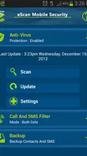 eScan Mobile Security скриншот 8
