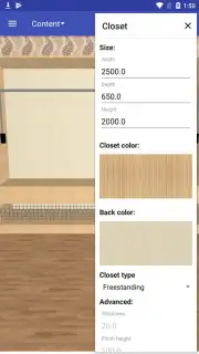 Closet Sketcher 3D скриншот 5