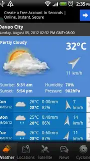 PH Weather скриншот 8