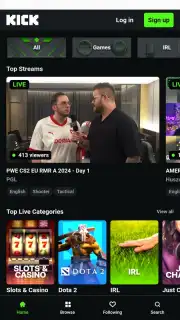 Kick: Live Streaming скриншот 1