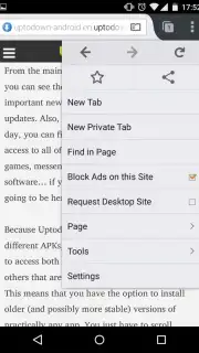 Adblock Browser скриншот 6