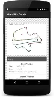 Formula Race Calendar скриншот 7