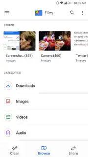 Files by Google скриншот 2