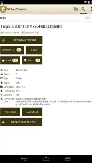 KickassTorrents App скриншот 5