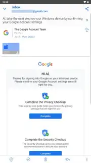 BlueMail скриншот 3