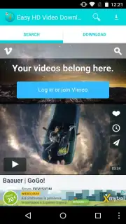 Easy HD Video Downloader скриншот 1