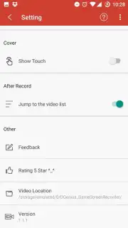 Game Screen Recorder скриншот 5