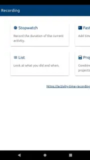 aTimeRecording - Online Time Tracking скриншот 4