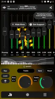 Poweramp Equalizer скриншот 5