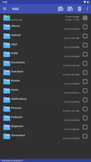 RAR скриншот 2