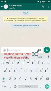 Upside Down Chat+ скриншот 2