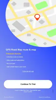 GPS Road Map скриншот 4