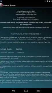 Internet Booster (root) скриншот 3
