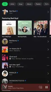 Spotify скриншот 6