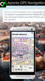 Aponia GPS Navigation скриншот 2