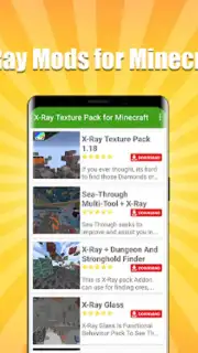 X-Ray Texture Pack for Minecraft скриншот 5