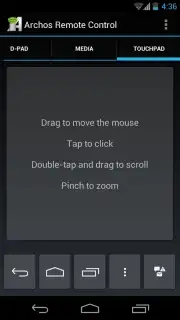 Archos Remote Control скриншот 1