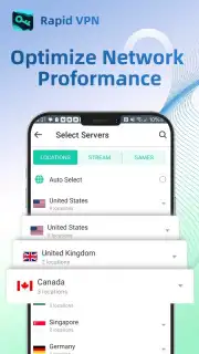 Rapid VPN - Safe Secure Proxy скриншот 3