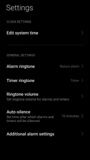 MIUI Clock скриншот 4