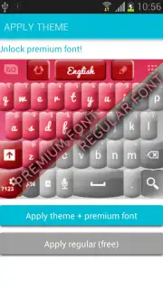 Pink Keyboard Hearts Glow скриншот 6