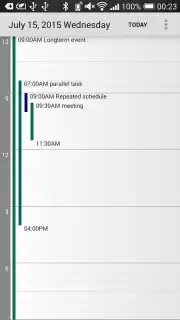 Calendar Pad скриншот 2