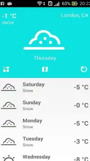 ForecastWeather скриншот 4