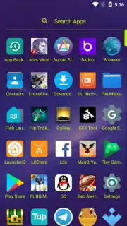 Flick Launcher скриншот 4
